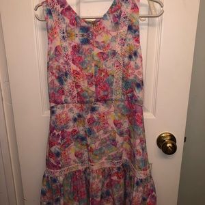 Girls Casual Multicolor Dress